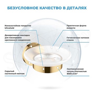 Мыльница Wellsee Finishing Touch 182503000