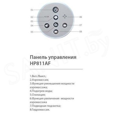 Гидромассажная ванна SSWW A2202DGSP