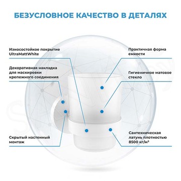 Стакан Wellsee Finishing Touch 182510000