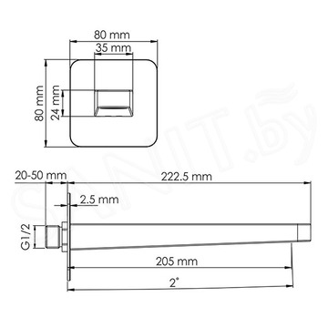 Излив Wasserkraft A314