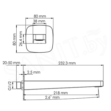 Излив Wasserkraft A315