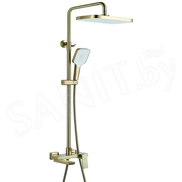 Душевая стойка Rose R1896G  с термостатом