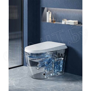 Умный приставной унитаз Cerutti Mirella Smart CT10615 с функцией биде и импульсным смывом