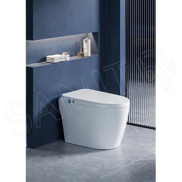 Умный приставной унитаз Cerutti Mirella Smart CT10615 с функцией биде и импульсным смывом