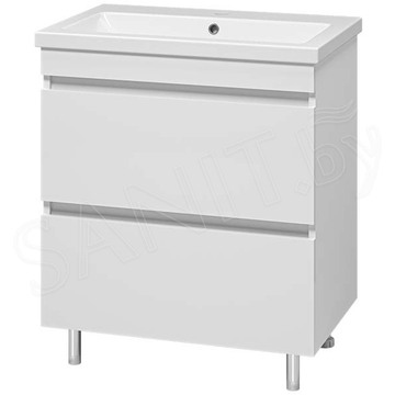 Тумба под умывальник Misty Енисей 70 с 2 ящиками