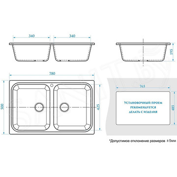 Кухонная мойка Marrbaxx 20/G31 / 20/Q4 / 20/Q5 / 20/Q10