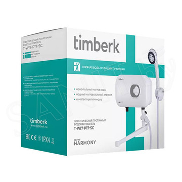 Проточный водонагреватель Timberk T-WI7-P17-SC