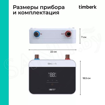 Проточный водонагреватель Timberk T-WI7-P18-SC