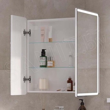 Шкаф-зеркало Equil Soldi LED 80