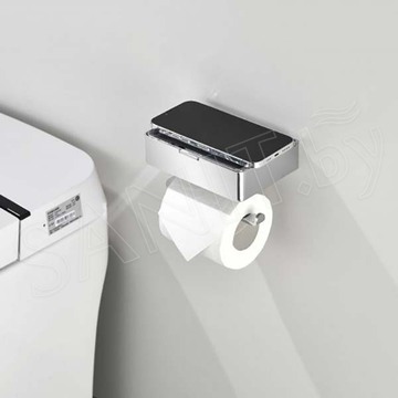 Держатель для туалетной бумаги Grocenberg AC0050 графит