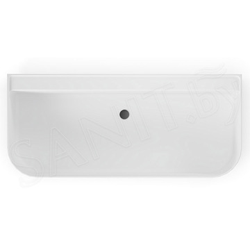 Ванна из искусственного камня Belux Атланта BA-1700 белый матовый Solid Surface