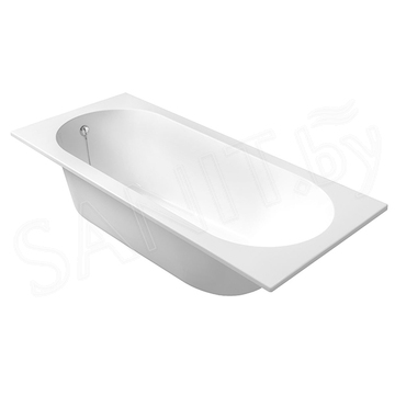 Ванна из искусственного камня Belux Классика 3 1700 белый матовый Solid Surface