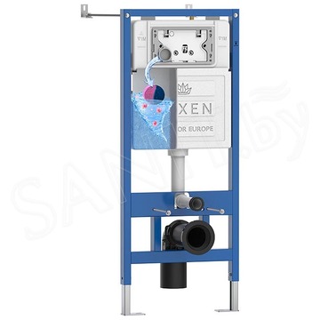 Комплект инсталляции 6 в 1 Roxen StounFix Dual Fresh 968506 с аромадозатором