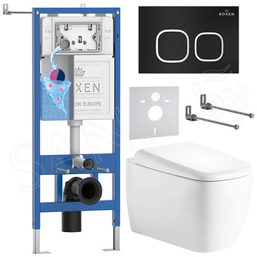 Комплект инсталляции 6 в 1 Roxen StounFix Dual Fresh 968515 с аромадозатором