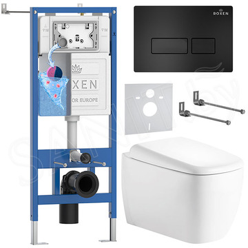 Комплект инсталляции 6 в 1 Roxen StounFix Dual Fresh 968501 с аромадозатором