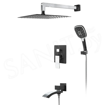 Душевая система Hansberge H6077BC встраиваемая