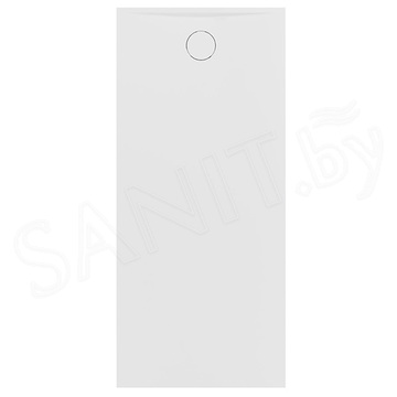 Душевой поддон Belux Luna 180х80 белый матовый Solid Surface