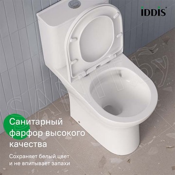 Напольный унитаз Iddis Zodiac безободковый
