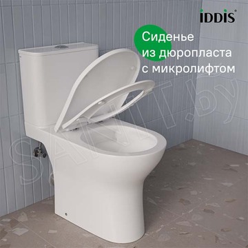 Напольный унитаз Iddis Zodiac безободковый