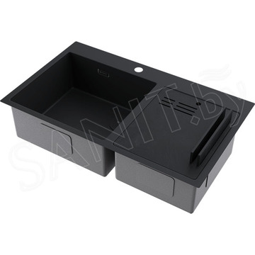 Кухонная мойка Omoikiri Akisame 86-2-GB Side