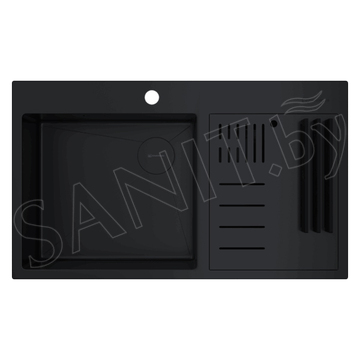 Кухонная мойка Omoikiri Akisame 86-2-GB Side