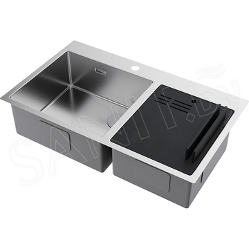 Кухонная мойка Omoikiri Akisame 86-2-IN Side