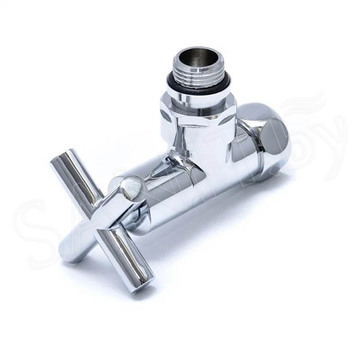Комплект вентилей угловых крест 3/4''х1/2" Г/Ш