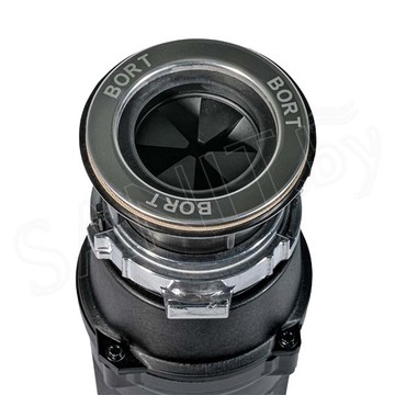 Кухонная мойка Roxen Stage Plus 560250-60B PVD (графит) многофункциональная в комплекте с измельчителем пищевых отходов Bort Master Eco Control 93417999