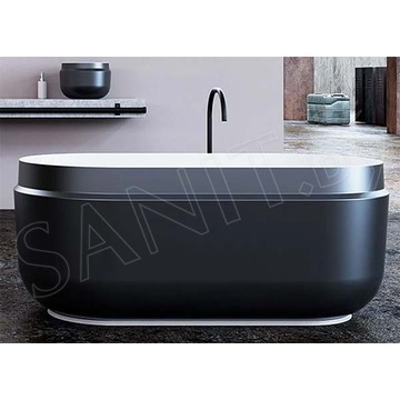 Ванна из искусственного камня Kolpa-san Boul FS Black