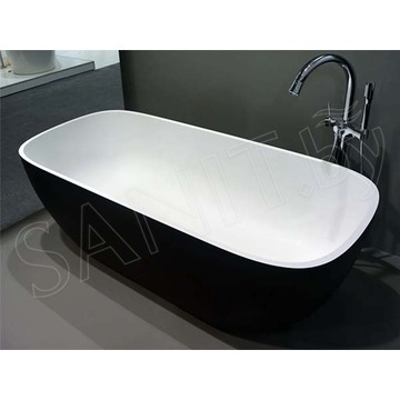 Ванна из искусственного камня Kolpa-san Gloria FS Black