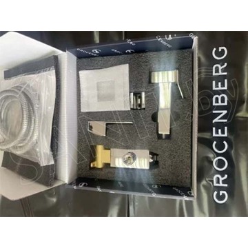 Смеситель встраиваемый Grocenberg GB002 хром с гигиеническим душем