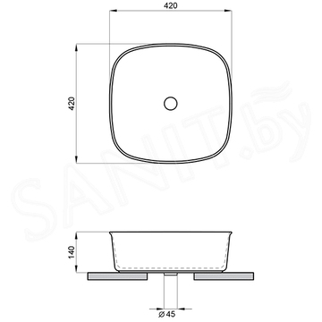 Умывальник Lavinia Boho Bathroom Sink 33311083
