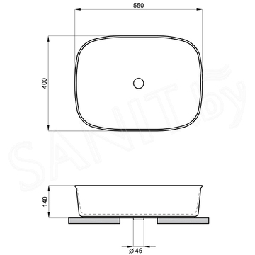 Умывальник Lavinia Boho Bathroom Sink 33311084
