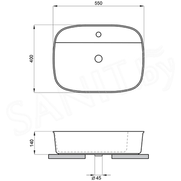 Умывальник Lavinia Boho Bathroom Sink 33311086