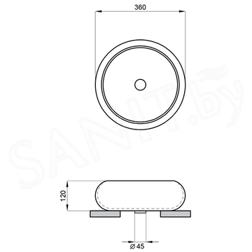 Умывальник Lavinia Boho Bathroom Sink 33311087 / 33311088