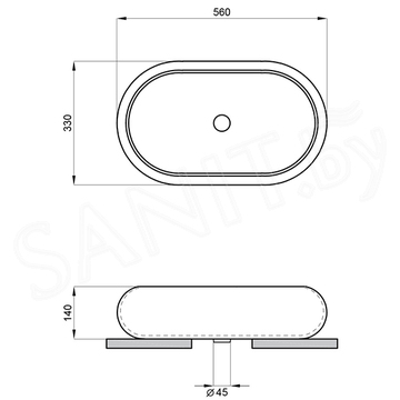 Умывальник Lavinia Boho Bathroom Sink 33311090
