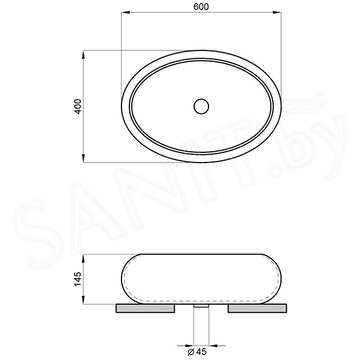 Умывальник Lavinia Boho Bathroom Sink 33311091