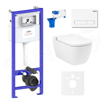 Комплект инсталляции 7 в 1 Lavinia Boho Relfix Smart V-Clean 87561117 / 87561118 / 87561119 / 87561120