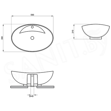 Умывальник Lavinia Boho Bathroom Sink 33311100