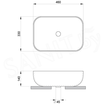 Умывальник Lavinia Boho Bathroom Sink 33311101