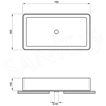 Умывальник Lavinia Boho Bathroom Sink 33311096