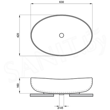 Умывальник Lavinia Boho Bathroom Sink 33311111