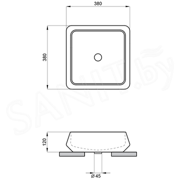 Умывальник Lavinia Boho Bathroom Sink 33311109