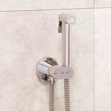 Смеситель встраиваемый RGW SP-213 с гигиеническим душем