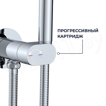 Смеситель встраиваемый RGW SP-213 с гигиеническим душем