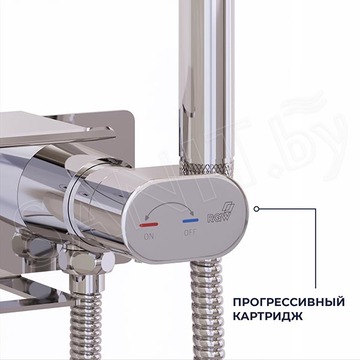 Смеситель встраиваемый RGW SP-221 с гигиеническим душем