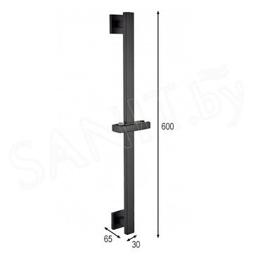 Душевая штанга Filarete FL50BL