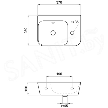Умывальник Lavinia Boho Bathroom Sink 33311066 / 33311064