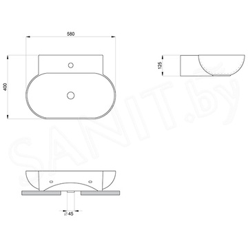 Умывальник Lavinia Boho Bathroom Sink 33311099