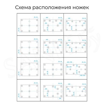 Душевой поддон RGW ST-B прямоугольный ширина 70